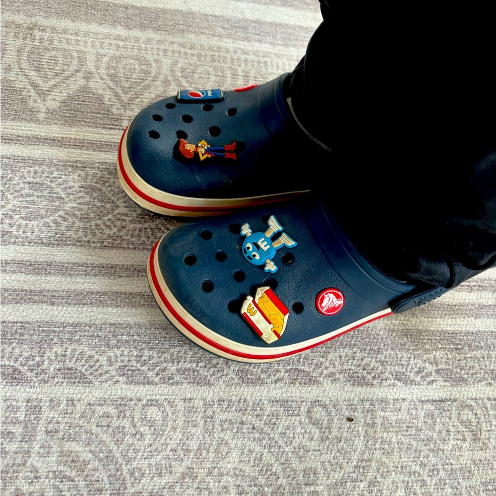 Boys crocs- jibbitz not included